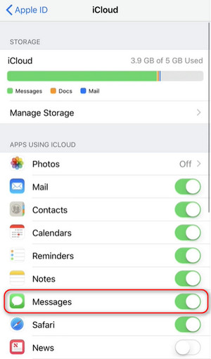 Icloud Messages