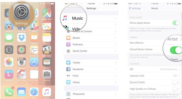 iCloud Music Library