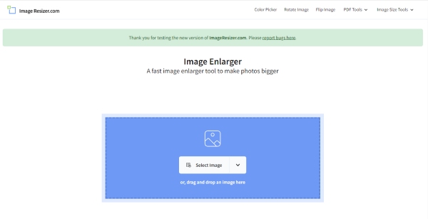 Image Resizer Make an Image Bigger