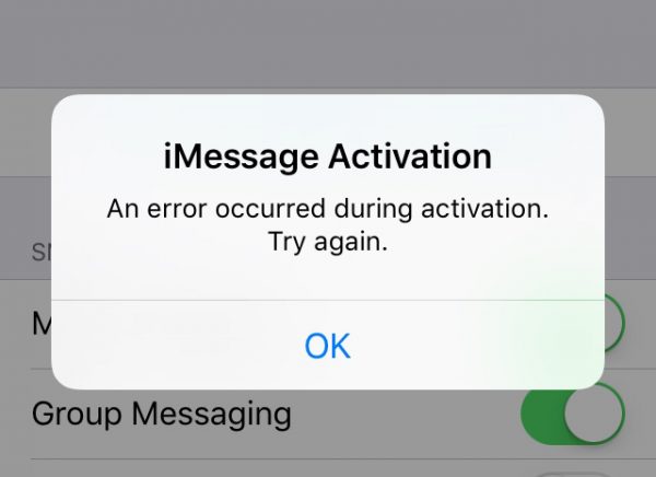 iMessage Activation