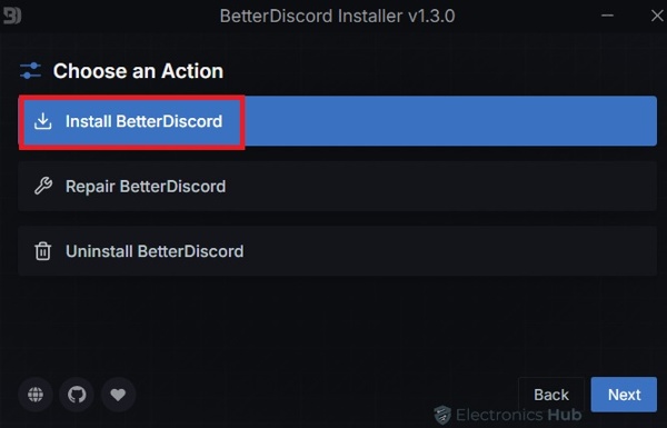 Install Betterdiscord