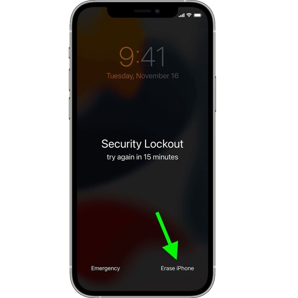 ios15 Forgot Passcode Security Lockout