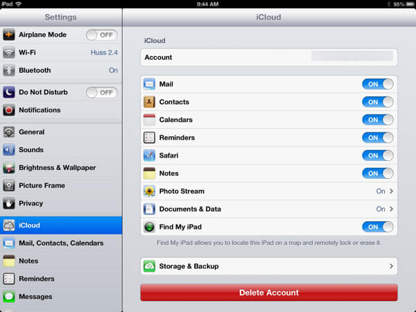 ipad backup location ipad