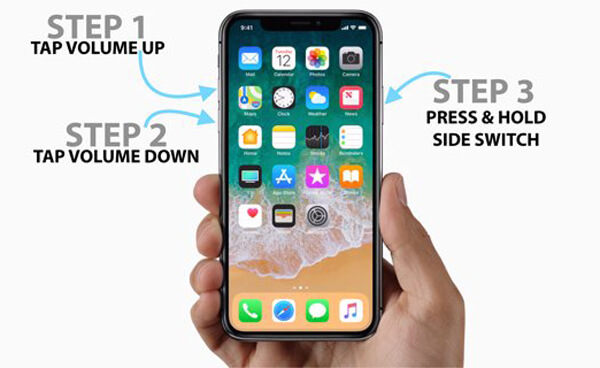 iPhone X force restart