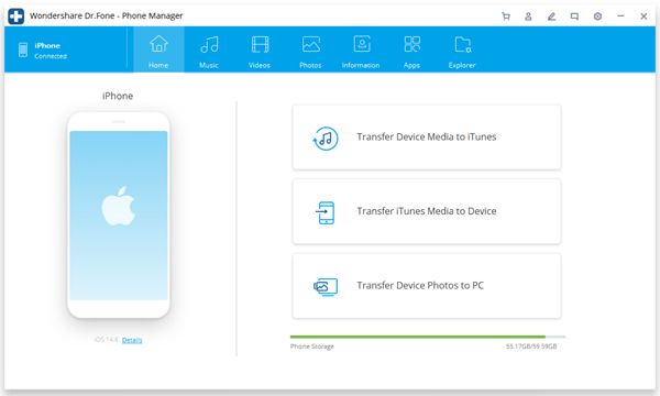 iSkysoft iTransfer 4.3.1 download