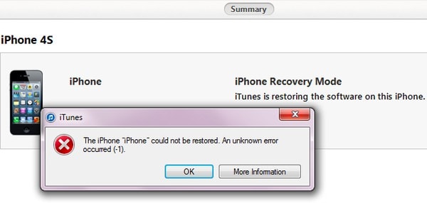 error download latest version of itunes