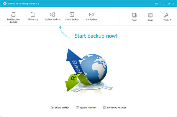 EaseUS Todo Backup Home