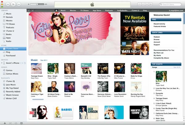 Launch iTunes