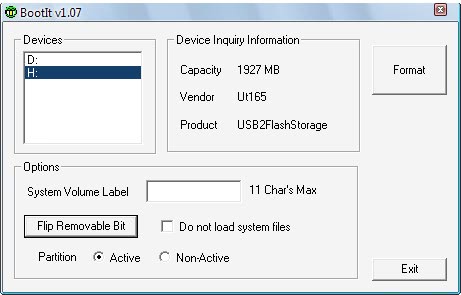 Lexar USB Format