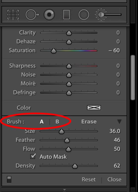 Lightroom Brush