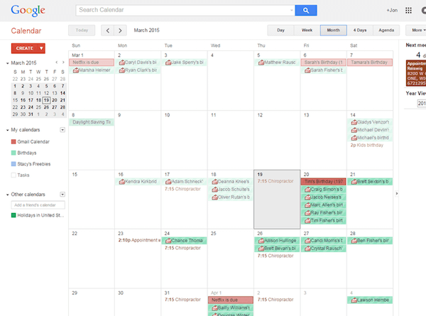 Opetusohjelma] 2 Paras tapa synkronoida Google-kalenteri iPhoneen