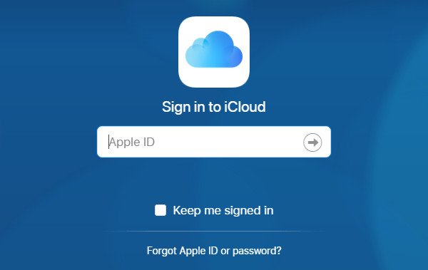 sign in to find my iphone online