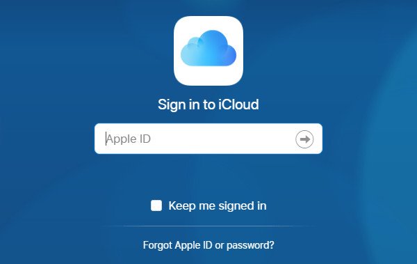 login find my iphone icloud