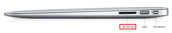 Macbook Air SD 卡槽