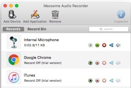 where is audio recorder on imac