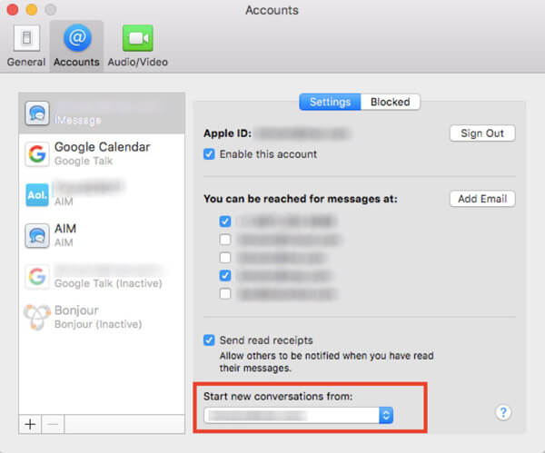 how to link messages between iphone and mac