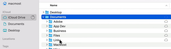 Move Files From iCloud Drive To Mac