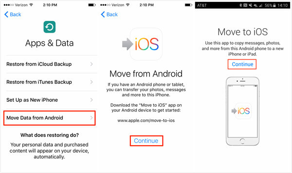 Move to iOS