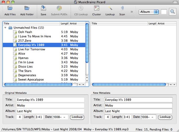 music metadata editor mac