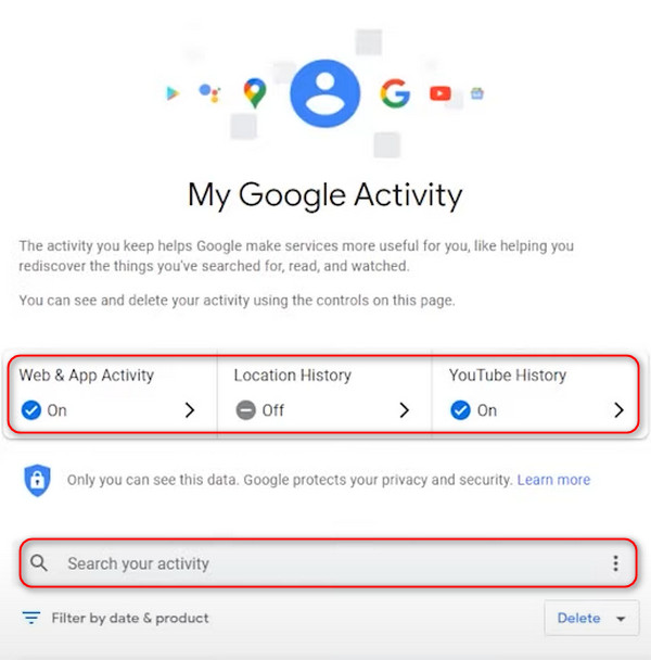  My Google Activity
