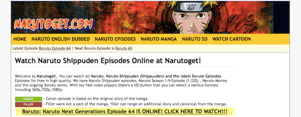 Naruto shippuden all seasons download