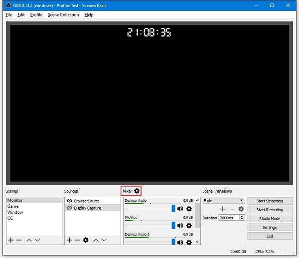 obs screen recorder teleprompter
