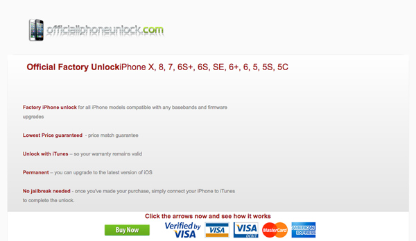 Official iPhone Unlock