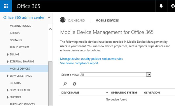 Overview Of Office 365 MDM