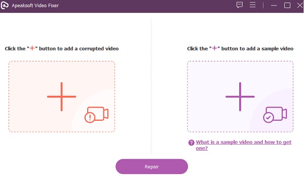 Pixelated Video Fixer Interface