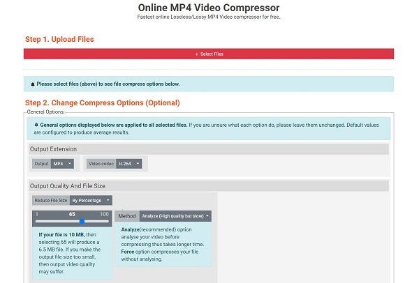 Ps2pdf MP4 Compressor