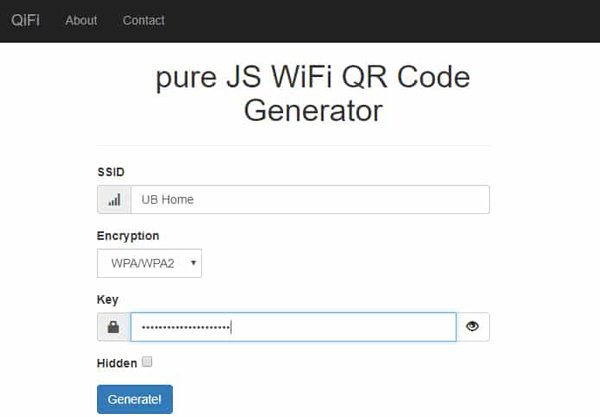 Wifi generator. Код регистрации вайфая. Need that code to the WIFI.