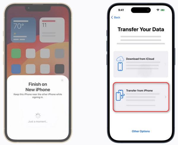 Quickstart Transfer From Iphone