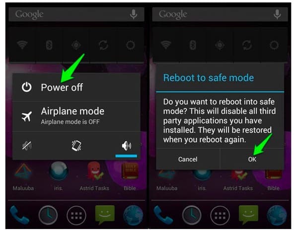 Reboot Android in Safe Mode