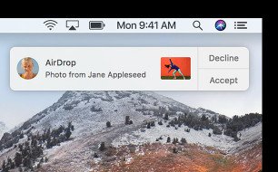 Receive photos on mac airdrop