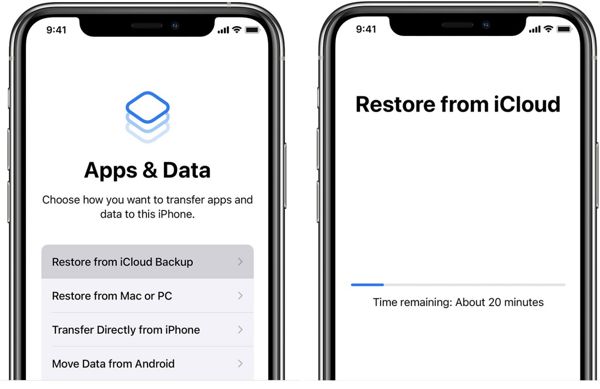 Restore From iCloud