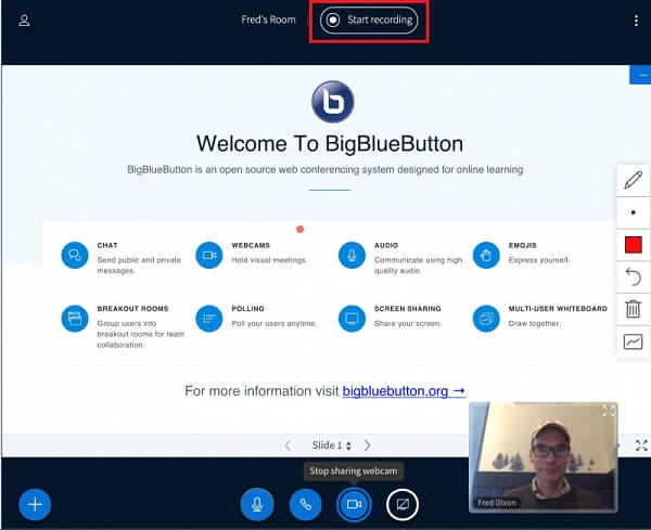 Record BigBlueButton