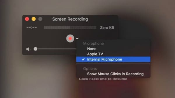 Record Facetime on Mac