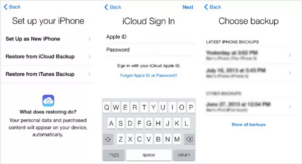 从 iCloud 恢复已删除的历史 Safari iPhone