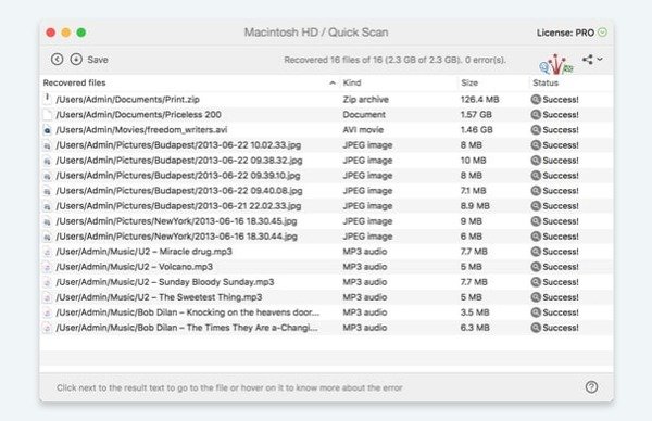 recover overwritten files