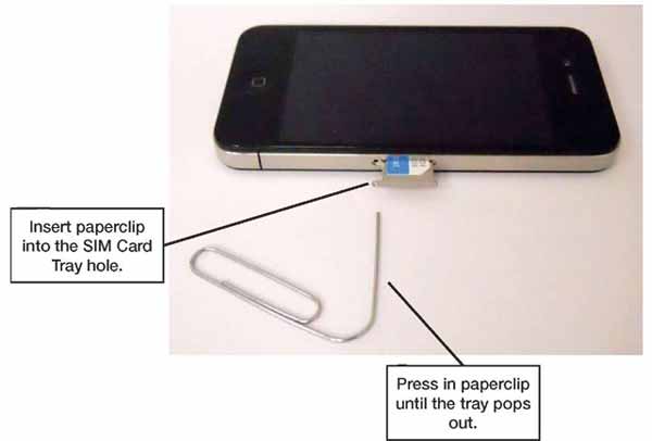 Reinsert SIM Card