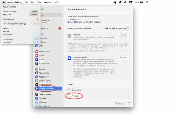 Remove Configuration Profile On Mac