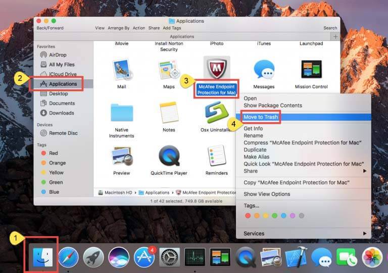 how to uninstall avast mac book pro