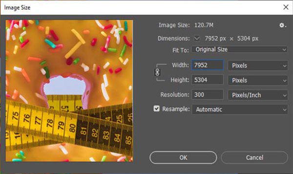 Resize Photoshop