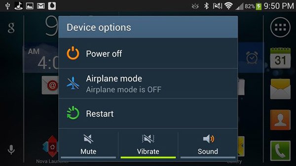 Restart Android