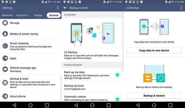 free android backup software for lg