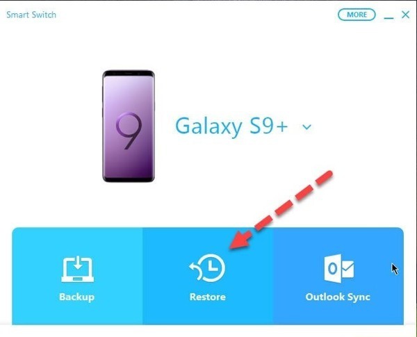 Restore Smart Switch Samsung Photo Recovery