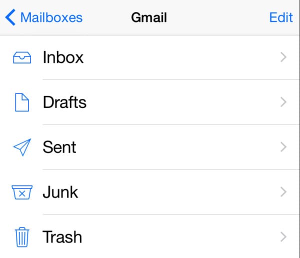 Retrieve Deleted Emails on iPhone from Trash