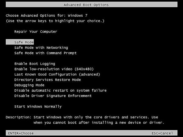 avg scanning and repairing drive stuck