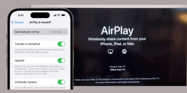 Screen Mirror Using Airplay