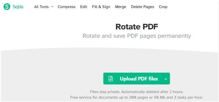 rotate pdf document permanently